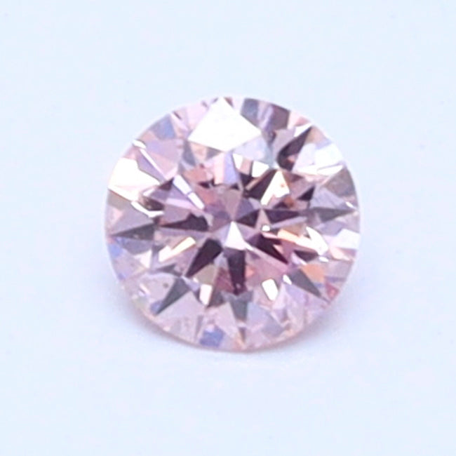 7P 0.08ct Certified Loose Pink Diamond From WA